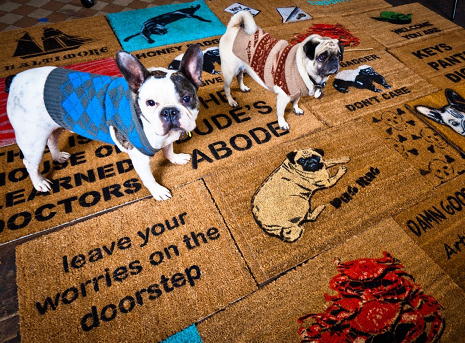 American Made Martha Stewart Damn Good Doormats